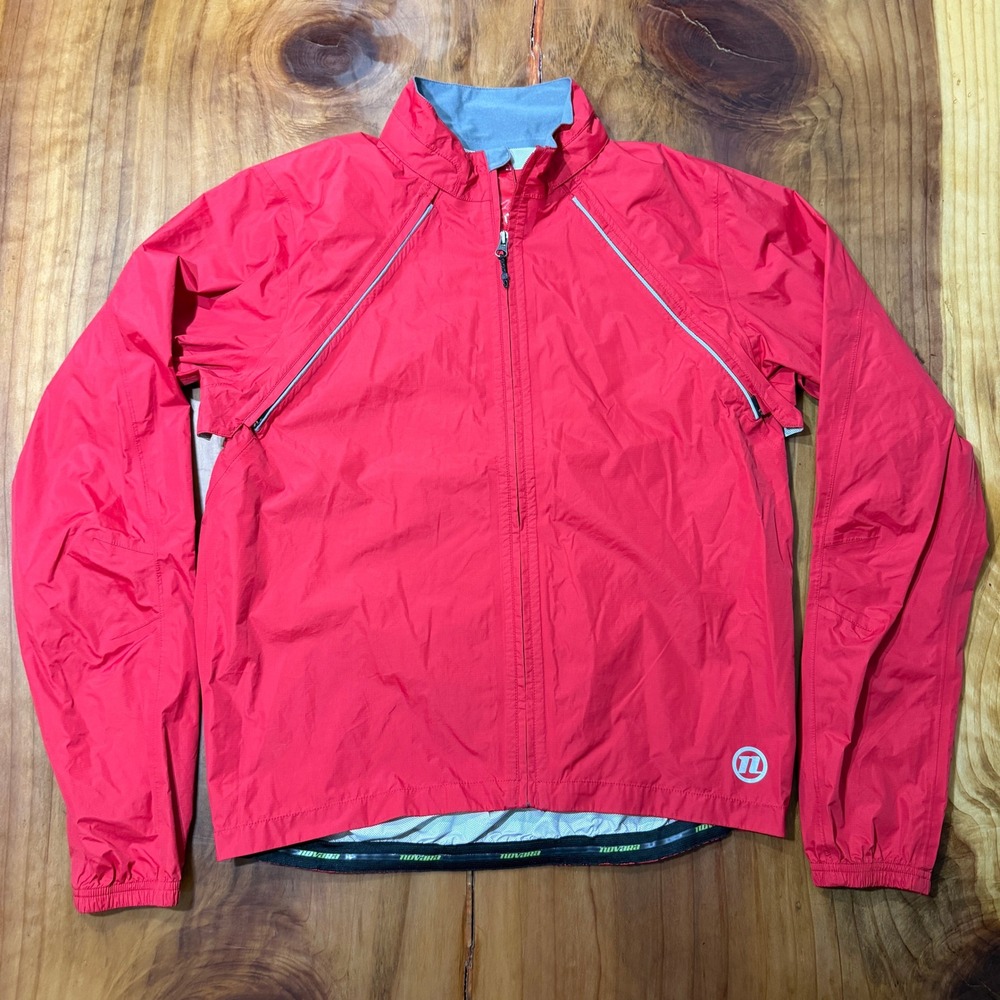 Novara Men's Jacket Large Rain Coat Waterproof Lightweight Cycling Bike B19